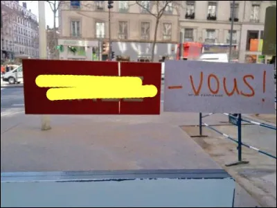 Une autre façon de prendre la porte !