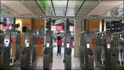 Sinon, en beaucoup moins bucolique, vous avez le portique de métro dernier cri : "Aaaaaah !", il va faire peur au fraudeur, surtout avec un coût de ...