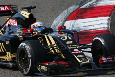 Deuxi&egrave;me pilote Lotus F1 Team, le pilote de la monoplace num&eacute;ro 8 a fait beaucoup parl&eacute; de lui. Qui la pilote ?