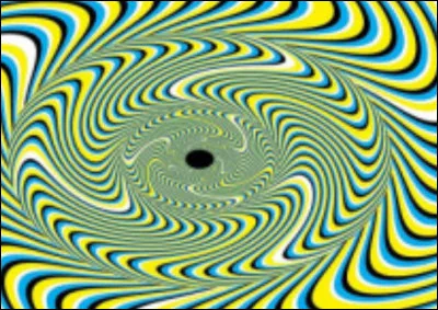 Quel est le mouvement de cette illusion d'optique ?