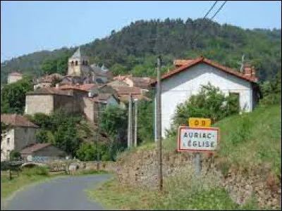 Village Cantalien, Auriac-l'Église se situe en région ...