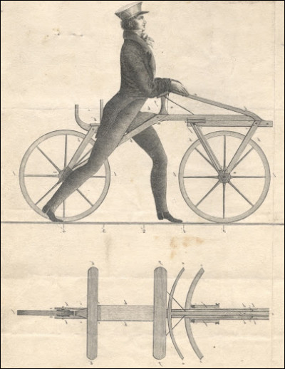 Qui a déposé le brevet de la draisienne ?