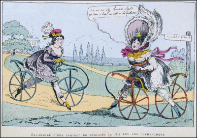 Pour quelle raison la draisienne a-t-elle été inventée ?