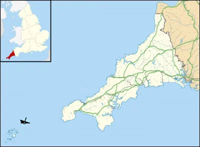 Seven Rocks (Cornouailles, GB) 1967 > le superpétrolier "[nom ?]" perd 123 000 t de pétrole brut, souillant 180 km de côtes (anglaises et françaises).