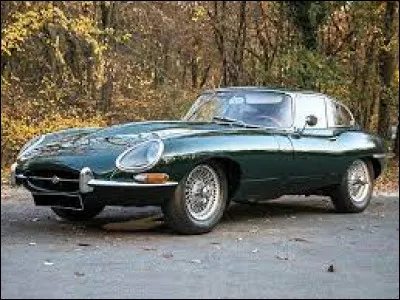 Quel est le nom de ce modèle emblématique de la marque Jaguar ?