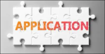 Si je te dis ''application'' tu me dis :