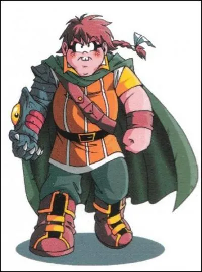 Comment s'appelle le dmon sur son bras ?