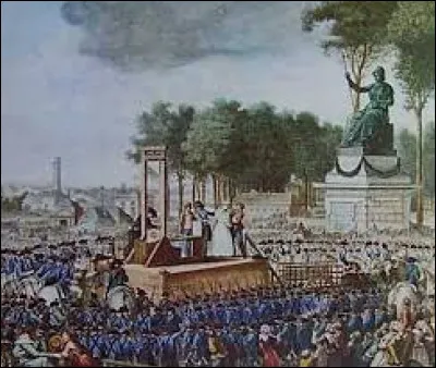 Sur quelle place parisienne Marie-Antoinette a-t-elle été guillotinée le 16 octobre 1793 ?