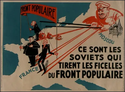 En France, qui était à la tête du Front Populaire entre 1936 et 1938 ?