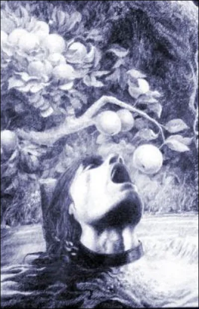 Qui a pour supplice de se tenir au milieu d'un lac, sous un arbre fruitier, sans ne pouvoir jamais ni s'abreuver ni manger ?