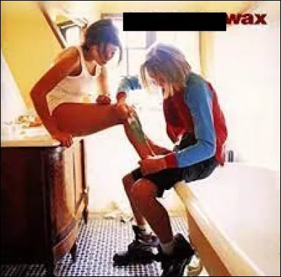 Quel groupe a sorti l'album "Wax" en 1996 dont l'image du cover repr&eacute;sente deux adolescents dans une salle de bain ?