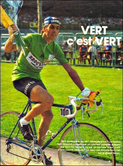 Quel sprinter belge remporte le classement par points ?