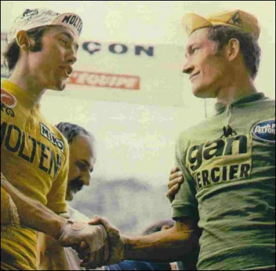 En 1972, un coureur français était en position de terminer second et de remporter le maillot vert du classement par points avant d'être contraint à l'abandon : de qui s'agit-il ?