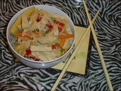 Qui mange avec des baguettes ?