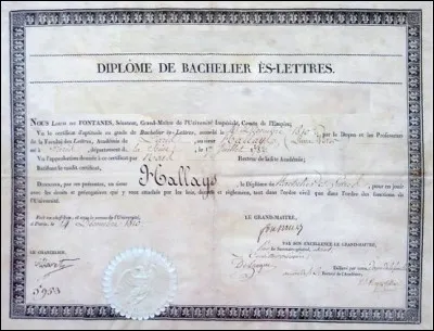 Napoléon est-il à l'origine de la création du baccalauréat ?