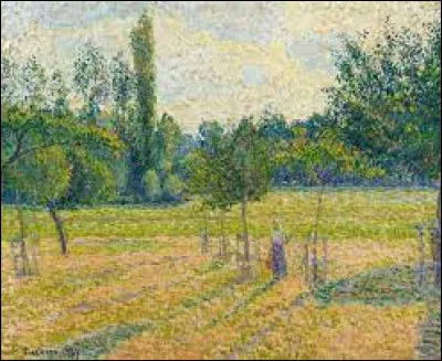 Camille Pissarro était un grand peintre impressionniste.