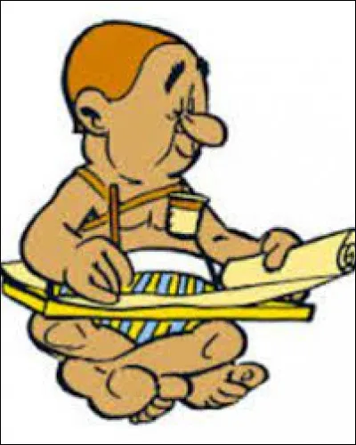 Comment s'appelle le scribe de Numérobis ?