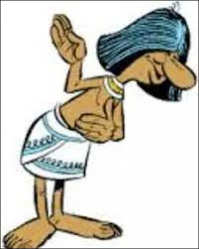 Retrouvez le nom de l'espion égyptien de César, expert du camouflage !