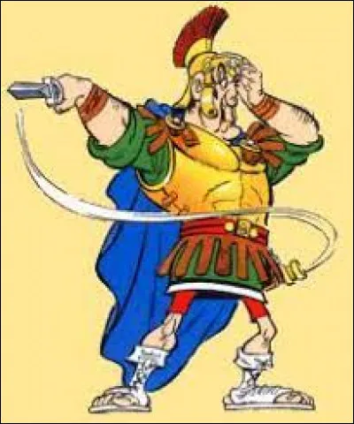 Quel est le nom du centurion romain ?