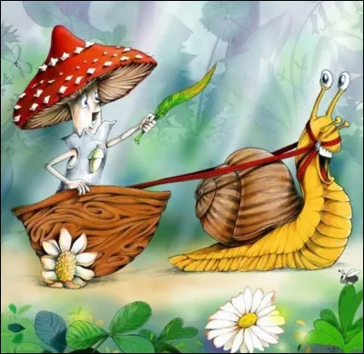 Lolo l'escargot ! Qu'est-ce qui n'a aucun rapport avec l'escargot ?