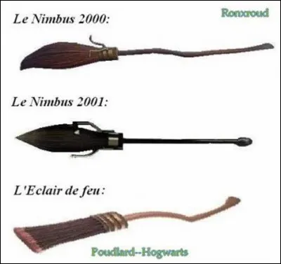 Quel modèle de balai Harry voit-il lors de sa première visite sur le Chemin de Traverse ?