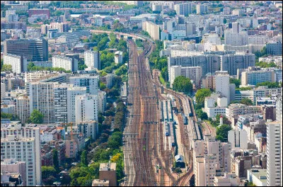Les banlieues d'une ville se situent dans l'espace...