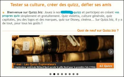 Quelle catégorie compte le plus de quiz ?