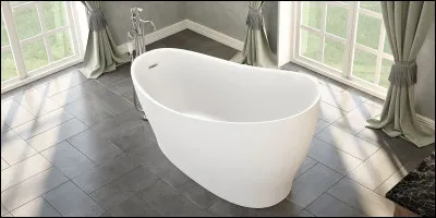 100 litres d'eau sont utilisés pour un bain :