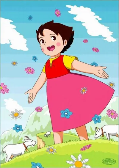 Toujours dans le même registre montagnard, comment se nomme cette petite fille ?