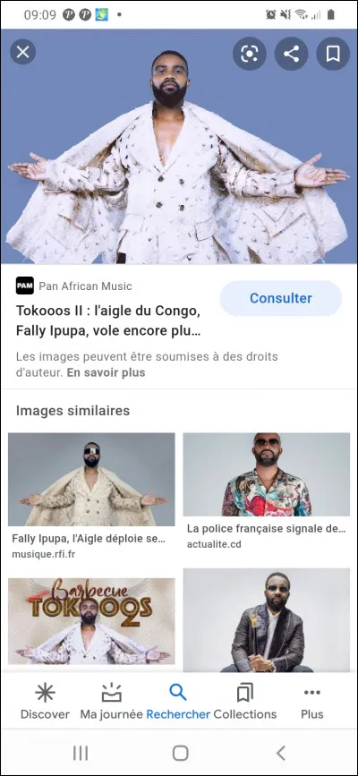 Quel est le premier album de Fally Ipupa ?