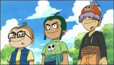 Qui sont les trois enfants de l'équipage d'Usopp ?