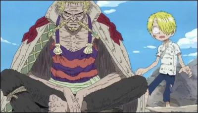 Dans le manga, pendant combien de temps Zeff et Sanji restent-ils sur le rocher ?