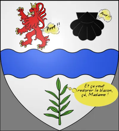 Eh oui ! De nos jours, l'héraldique se perd... ou se lâche !