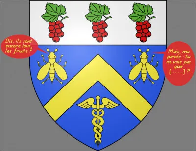 Un blason qui tombe à pic, ou au radar(d) : on dirait qu'il a été fait exprès !