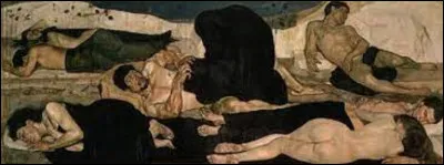 Quel symboliste a réalisé entre 1889 et 1890 ce tableau intitulé ''La Nuit'' ?