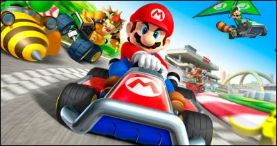 Sur quelle consol est sorti "Mario Kart" ?