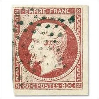 Dès le départ le timbre offre une image du souverain ou de président, de la com avant l'heure. Quel est ce personnage sur les premiers timbres de 1852 en France ?
