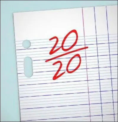As-tu de bonnes notes à l'école ?