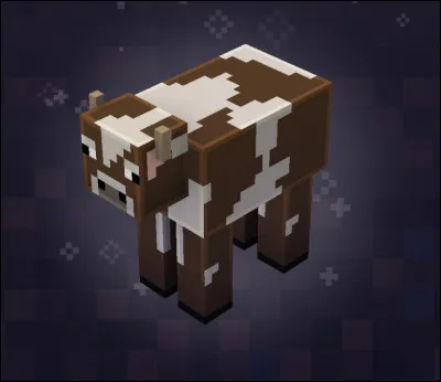 Que mangent les vaches dans "Minecraft" ?