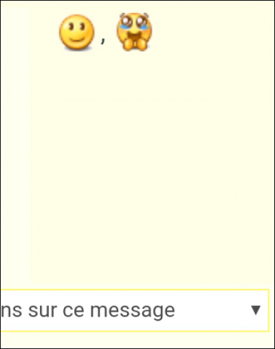 Ai-je le droit d'écrire uniquement en smileys ?
