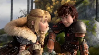 Dans "Dragons 2", quand Harold est seul sur l’île Dessous de Bras qui Démange et qu'Astrid arrive, que lui dit Harold ?