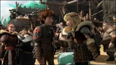 Dans "Dragons 2", combien de fois Astrid et Harold s'embrassent-ils ?