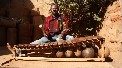 Instrument de musique à percussion d'Afrique noire !