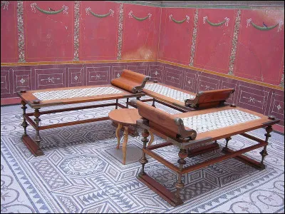 Dans une maison romaine le triclinium était ...
