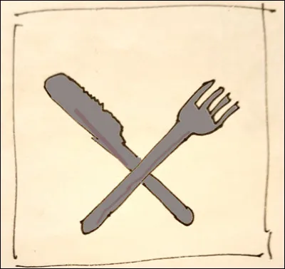 Les romains mangeaient avec des fourchettes et des couteaux