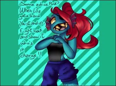 Qui adore Undyne et nous le répète assez souvent ?