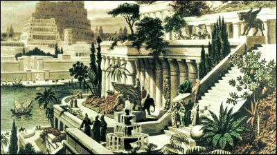 Quelle reine légendaire aurait construit les "jardins suspendus" ?
