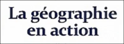 Par quoi d&eacute;signe-t-on le lieu d'&eacute;change dans les domaines g&eacute;ographiques ?