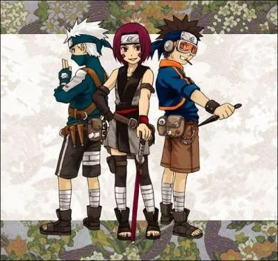 Qui a t le matre de Kakashi, Rin et Obito ?