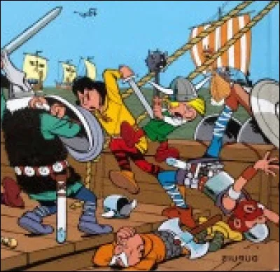 Dans quel album retrouve-t-on un mot anachronique ?